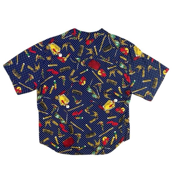 Vintage 80s Pendleton Purse Essentials Blouse/Skirt Set - 14 - Picture 7 of 7